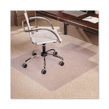 ESRobbins, MULTI-TASK SERIES ANCHORBAR CHAIR MAT FOR CARPET UP TO 0.38in, 45 X 53, CLEAR